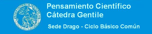 Pensamiento Científico (cátedra GENTILE)