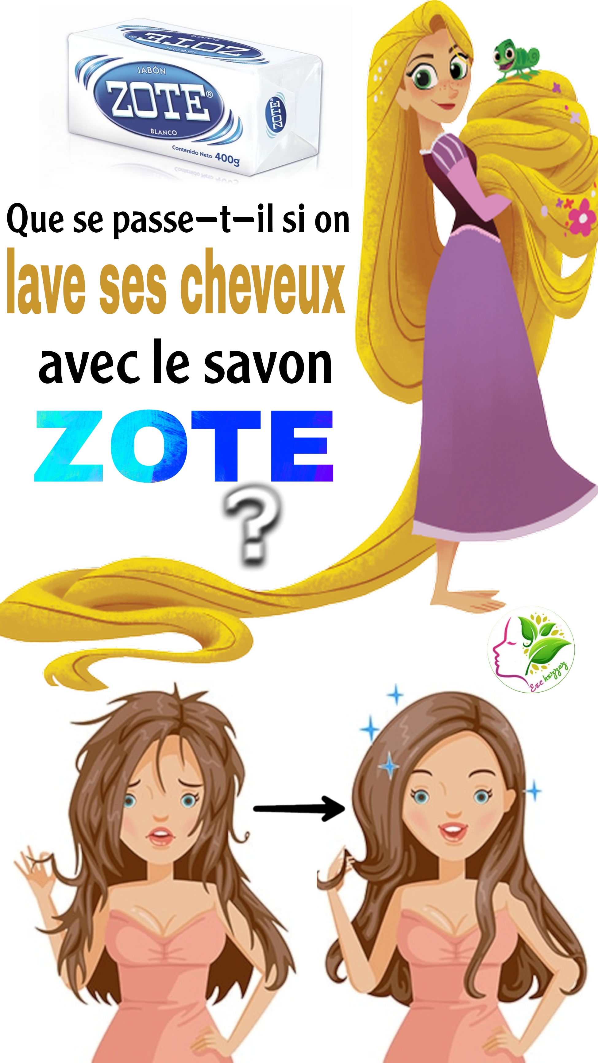 Que se passe-t-il si on lave ses cheveux avec le savon Zote : l'astuce infaillible de grand-mère