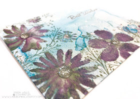 #cardbomb, Stampin' Up!, Card bomb, #stampinup, Blooms & Wishes, #watercolor, flowers, technique, Stamparatus, #stamparatus, stamp positioner, stamp, ink, paper, paper craft, handmade, cards, 