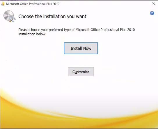 Hướng dẫn cài đặt Office 2010 Professional Plus c