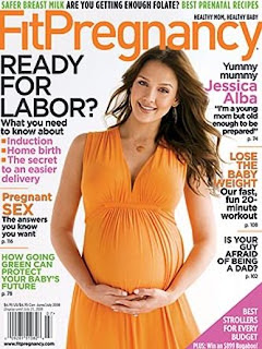 Jessica Alba In Fit Pregnancy Picture