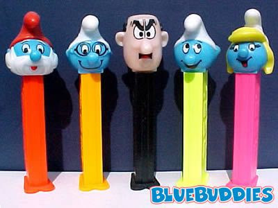 Smurf Pez