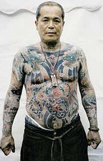 Yakuza  Full Body Tattoo For Men