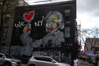 We Love NY²,  grafiti de Kobra en Chelsea, Nueva York.