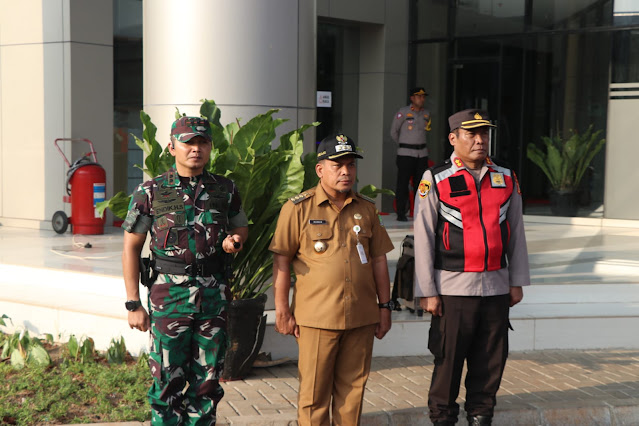 16.223 Petugas Pengamanan Bergeser ke TPS Tersebar di Tangerang, Ini Pesan Kapolres