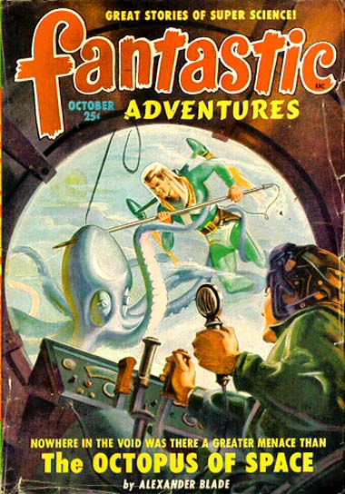 Portadas de la revista Fantastic Adventures