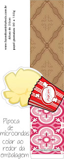 Retro Pink and Brown: Free Printable Candy Bar Labels.