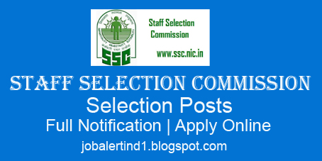 1350 Post Vacancy on Staff Selection Commission