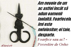 Foarfece sau ac? - Povestire de Osho