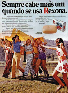 propaganda sabonete Rexona - 197; propaganda anos 70; história da década de 70; reclames anos 70; brazil in the 70s; Oswaldo Hernandez
