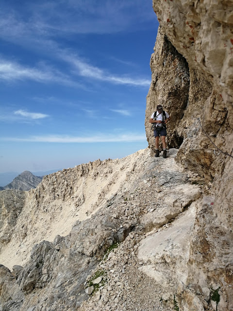 Ferrata per il bivacco Bafile