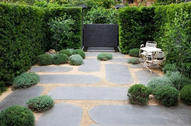 pinterest minimalist backyard garden