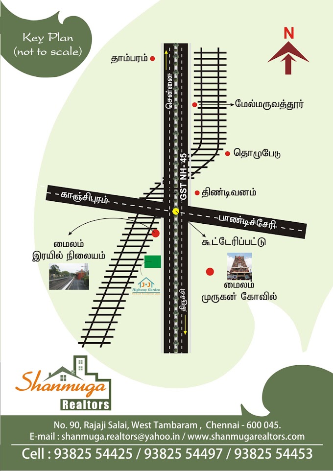 Shanmuga Realtors: Tindivanam 1200 Sq. ft Rs. 1.94 lakh