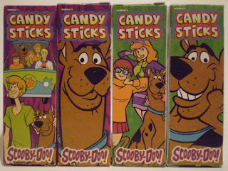 Scooby Doo Candy Sticks boxes