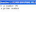 Write a Program in C to Determine Whether a Number is Prime or Not.