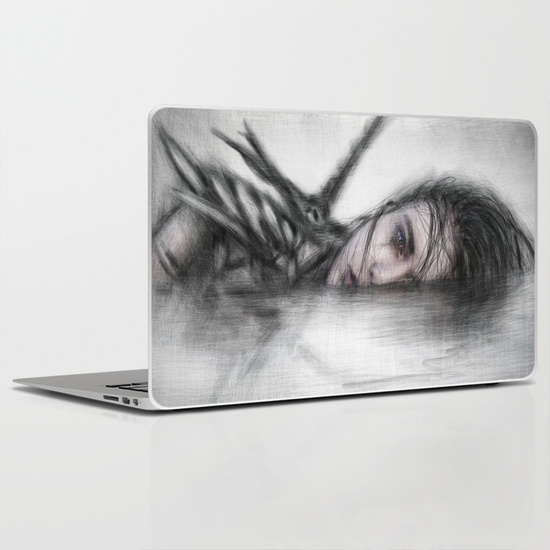 Laptop skin by Justin Gedak from Society6