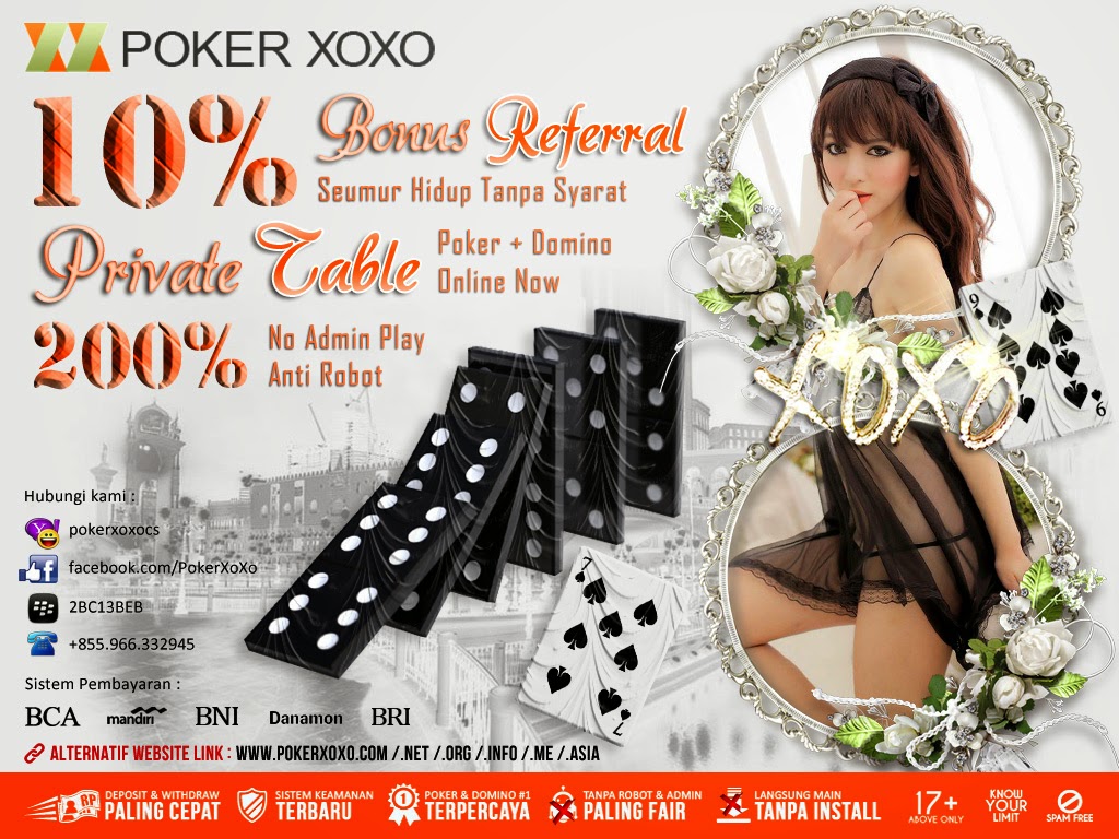 PokerXoXo Judi Poker Domino Terpercaya