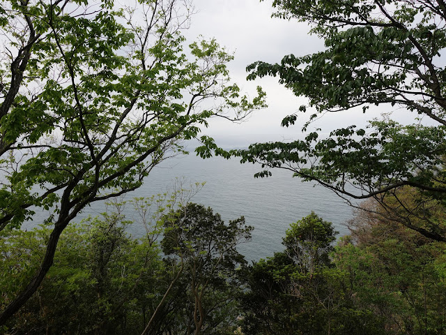 島根県松江市美保関町美保関　美保関灯台　遊歩道からの眺め