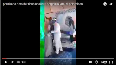 Bagaimana Perasaanmu?? Istri Pergoki Suami Bersanding di Pelaminan dengan Wanita Lain, Ini yang Terjadi