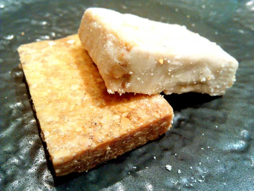 2 types of peanut candies.