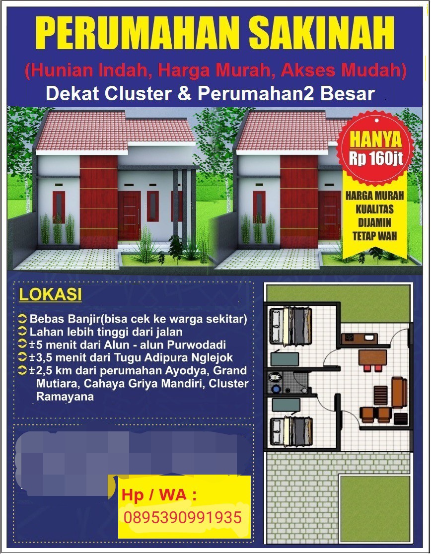 Rumah Dijual Purwodadi Pasuruan