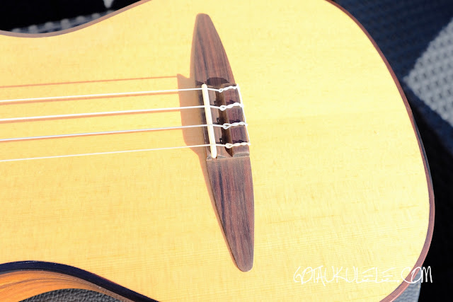 ZT Baritone Ukulele bridge