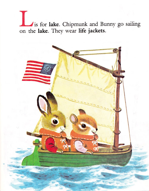 "Richard Scarry's Chipmunk's ABC" by Roberta Miller, illustrated by Richard Scarry (1963)