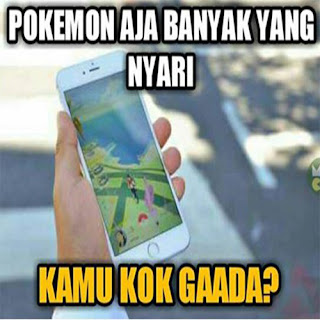 Gambar meme lucu kocak nyindir pokemon go buat dp bbm