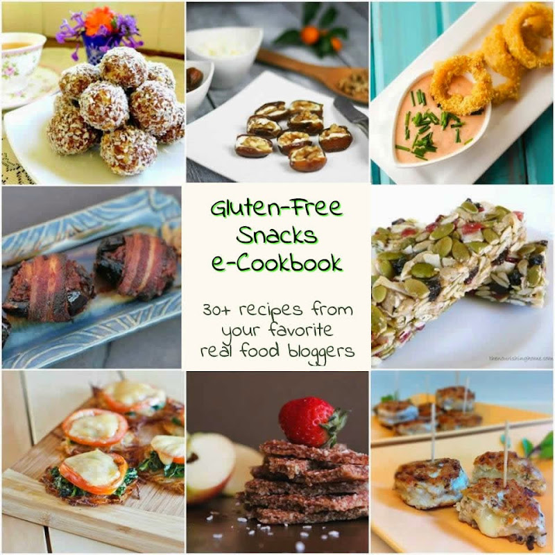 Gluten-Free Snacks - recipe montage
