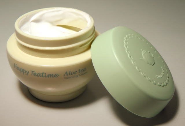 Review Etude House Happy Tea Time Cleansing Cream in Aloe Tea