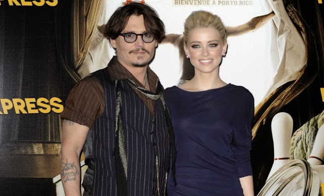 Amber Heard & Johnny Depp HD Wallpaper Download