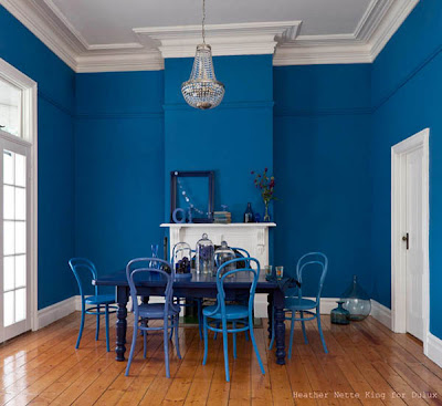 blue interior paint colors