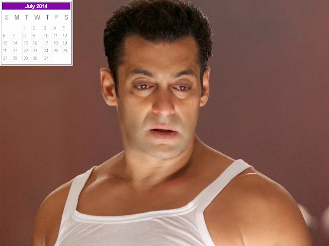 Salman Khan Calendar 2014