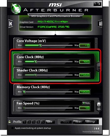 msi para overclock