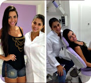 Kelly Baron com a sua amiga e dentista Dra Nataly de Freitas (kelly baron amiga pessoal dentista com nataly freitas)