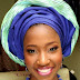 Blinged and sequined gele