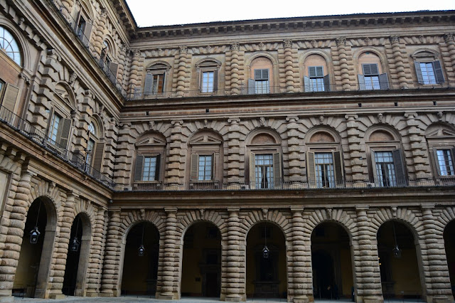 cortile principal Palazzo Pitti