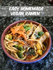 Easy Homemade Vegan Ramen