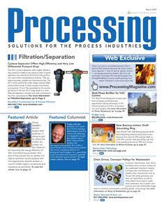 Processing. Solutions for the process industries - March 2010 | ISSN 2641-6581 | TRUE PDF | Mensile | Professionisti | Meccanica | Tecnologia | Industria | Progettazione
Processing serves professionals across the process industries.