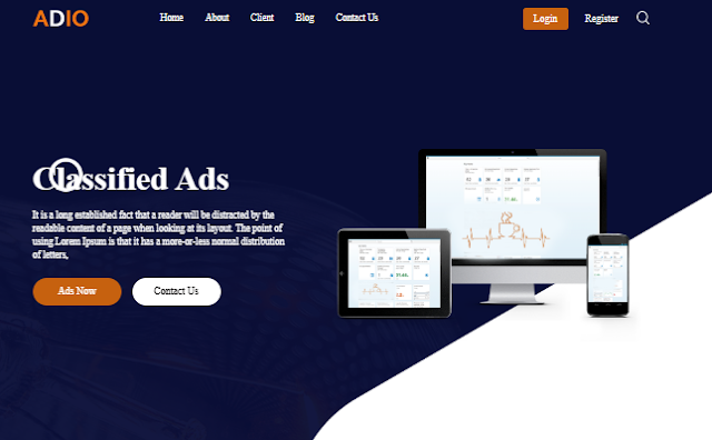 Big Screen Template Free Download-HTML, CSS, JS