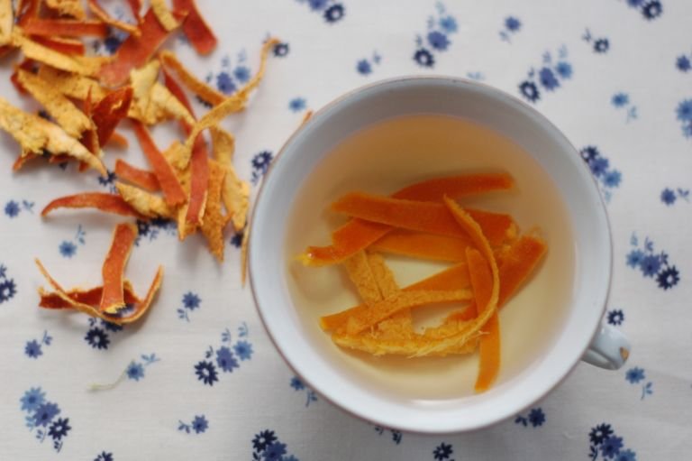 Orange peel to relieve breathing. Image from theherbykitchen.wordpress.com