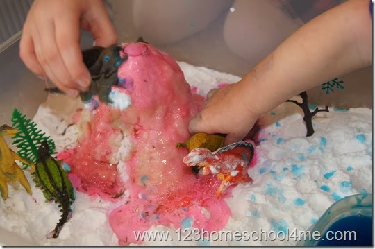 Exploding Volcano Homeschool Science