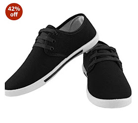 बेस्ट काले रंग का स्नेकर जूते लड़कों के लिए।  Best black color snekar shoes for men