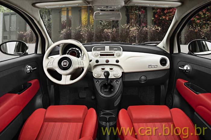 O Novo Fiat 500 2012 chega em tr s op es de acabamento Cult Sport e Lounge