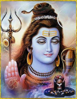 Very beautiful image of Bhagwan Shiv give blessing