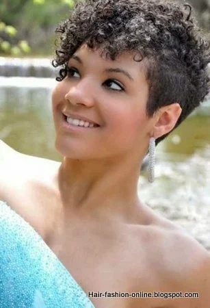 Pictures of cute Short Hair for Black Women