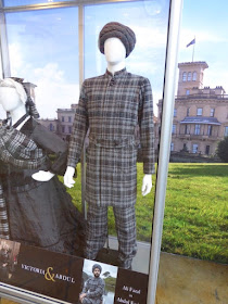 Ali Fazal Victoria and Abdul Tartan costume