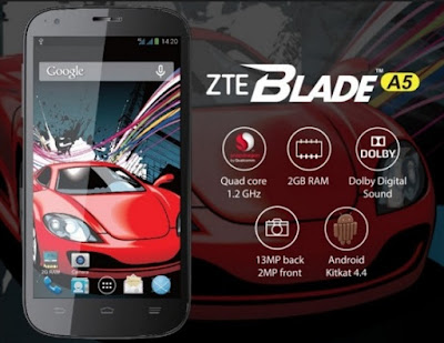 Harga HP ZTE Blade A5 Tahun Ini Lengkap Dengan Spesifikasi Harga 1 Juta-an