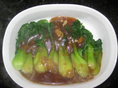 someThinG...: sayur sawi cina masak sos tiram