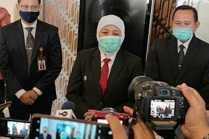 Gubernur Jatim Nyatakkan Dirinya Positif Covid-19